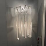 Appliques Trilobi en Verre de Murano Lot de 2 par Venini 1970