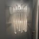 Murano Glass Trilobi Sconces Set of 2 by Venini 1970’s