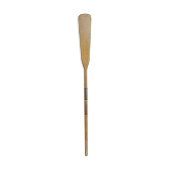 Wooden boat paddle oar