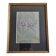 Art Deco Gouache 1930 – Framed Floral Necklace Prototype 23×28 cm