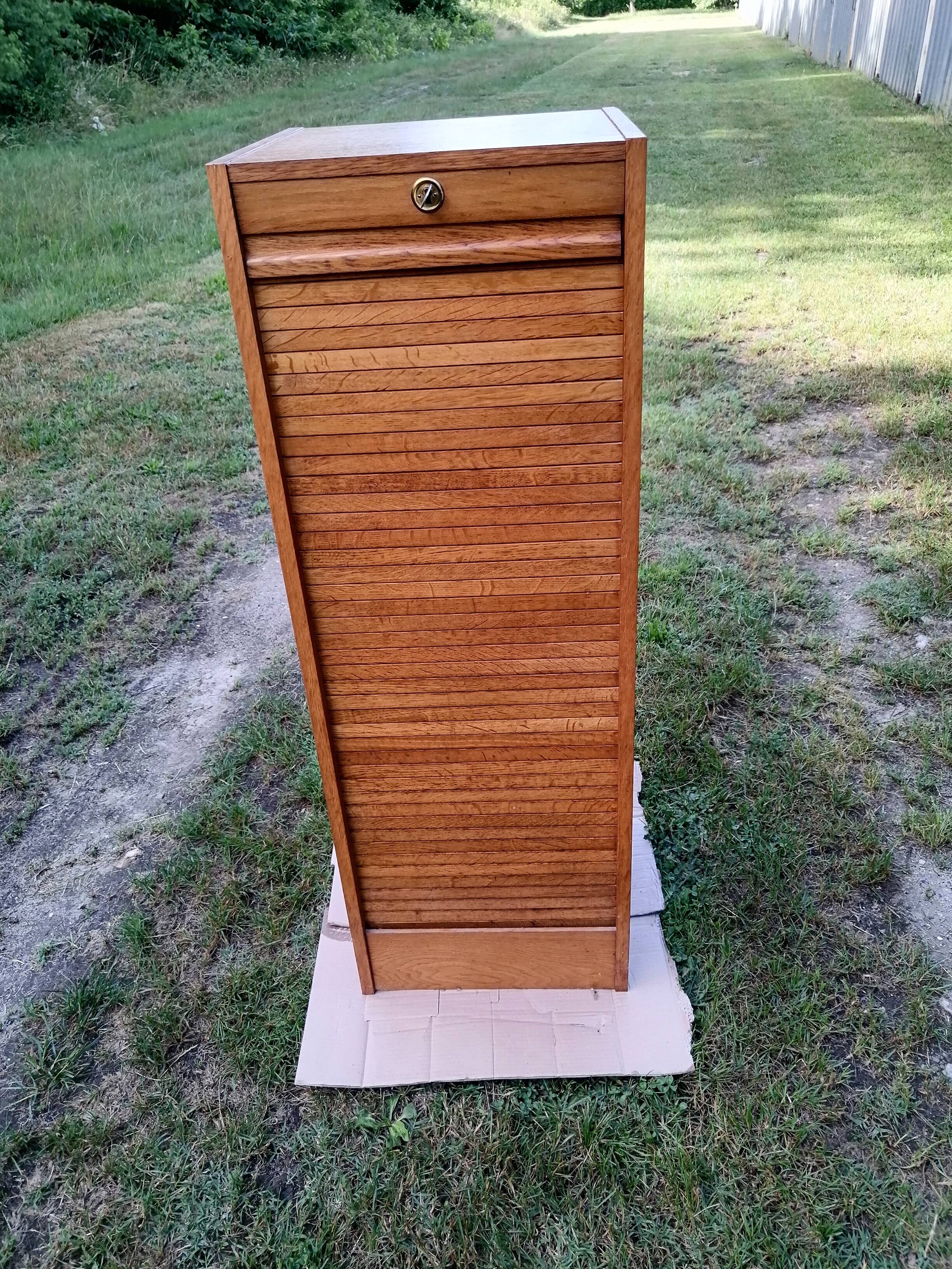 Cabinet with storage shutter for office or other