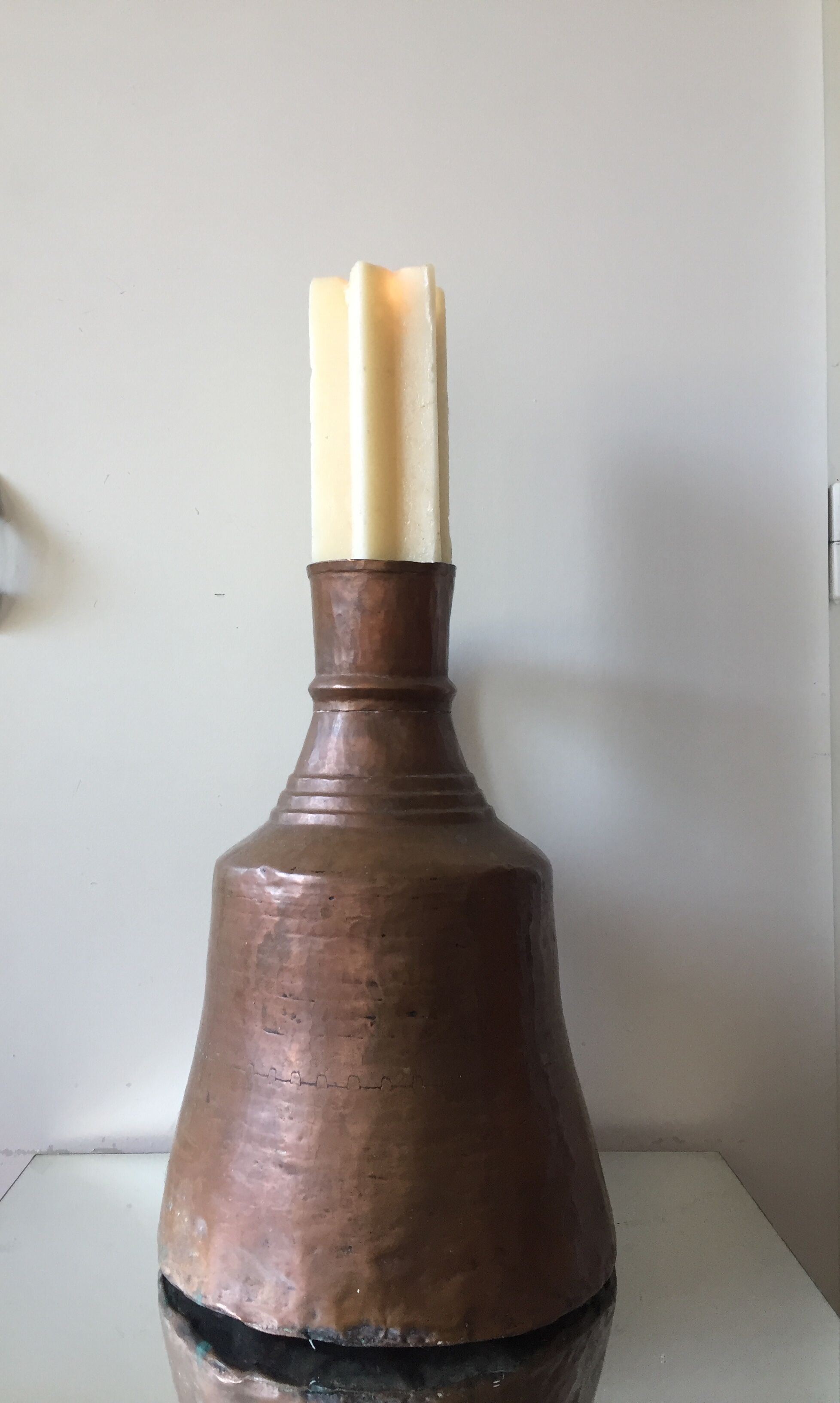 Islamit art ottoman copper ewer