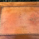 Louis XVI style coffee table leather