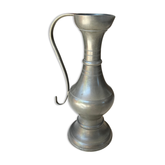 Tin pitcher