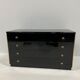 Black lacquered chest of drawers
