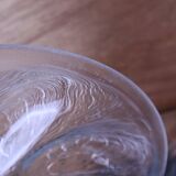 Set of 6 vintage 1970s Arcoroc oyster plates.