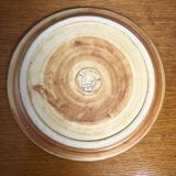 5 flat ceramic plates, La Colombe pottery