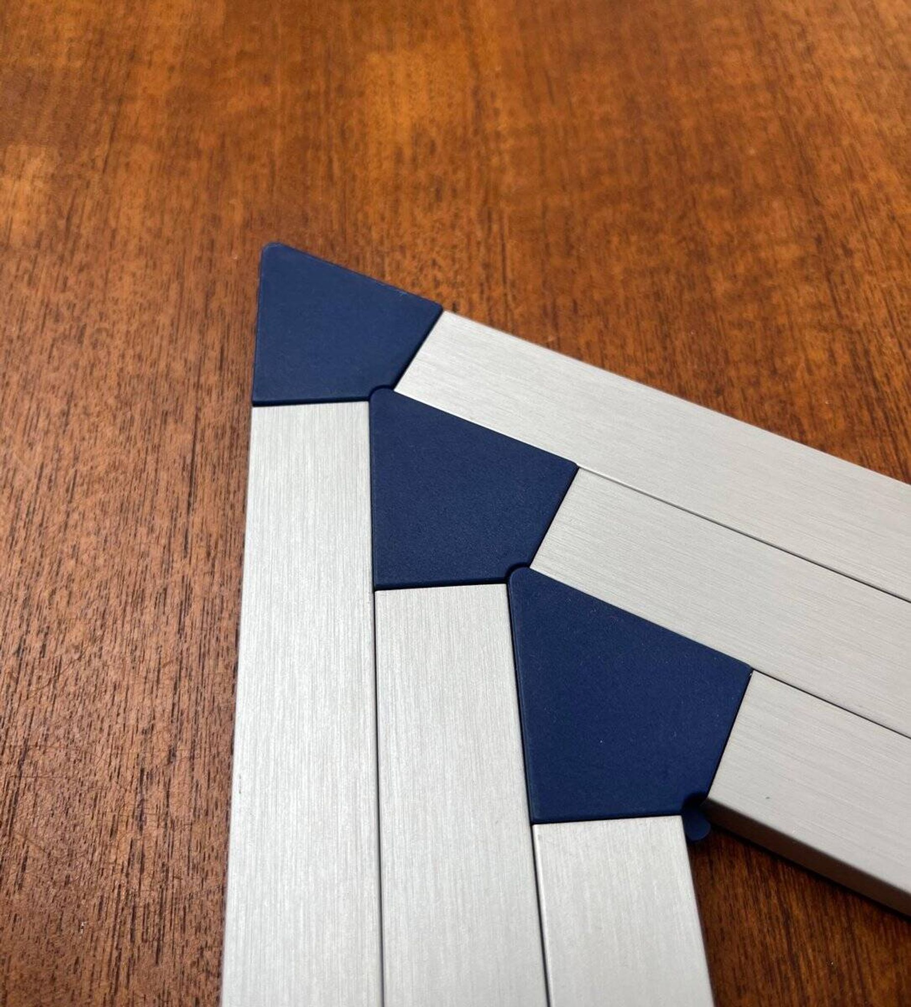 Postmodern triangular trivets by Jorgen Meldgaard for Menu, 1980s, set of 3.