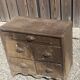 cabinet d'écriture commode ancien en bois