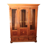 Armoire bibliothèque XIXe siècle
