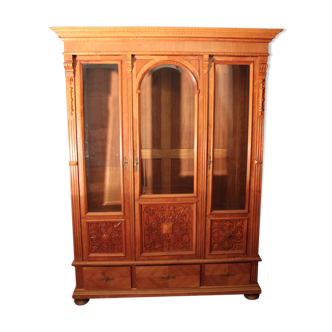 Nineteenth century library cabinet