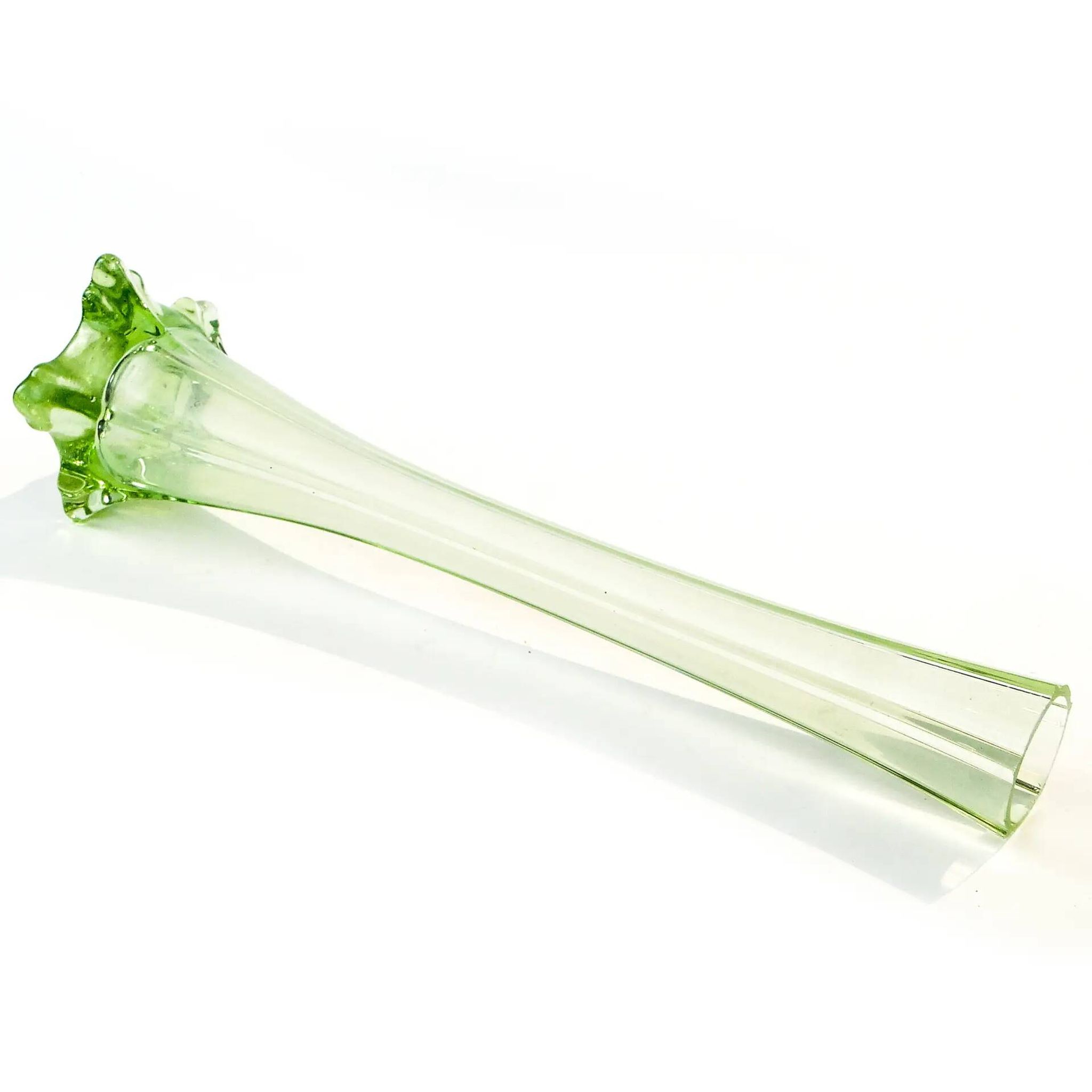 Art Nouveau vase, glass, Belgium, 1930s