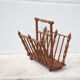 Wood magazine holders, newspaper holders, magazine