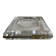 Plexiglas pocket emptier with brass and nickel silver surround, 1975, in the style of Pergay