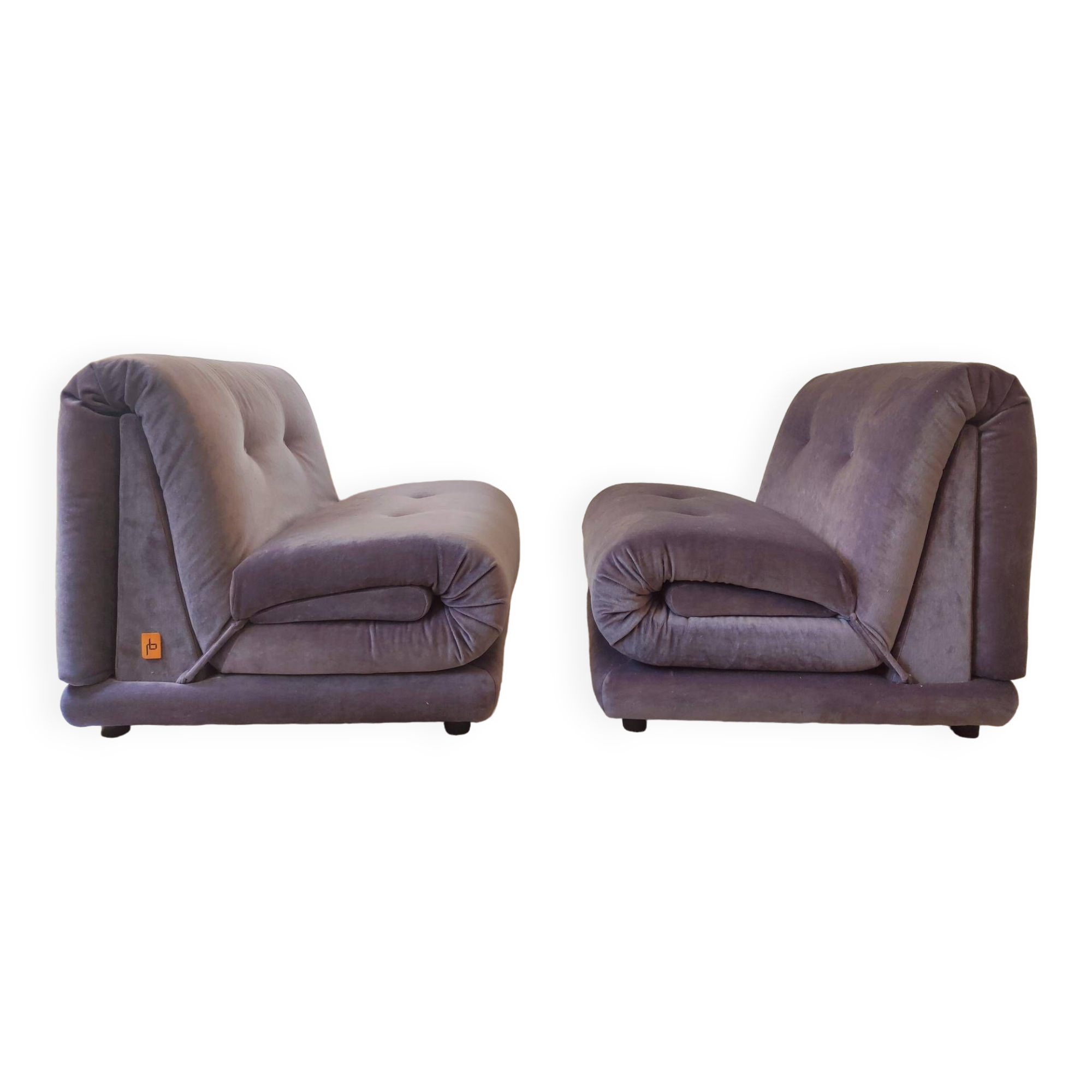Fauteuils Salotti PD - Italie 70s