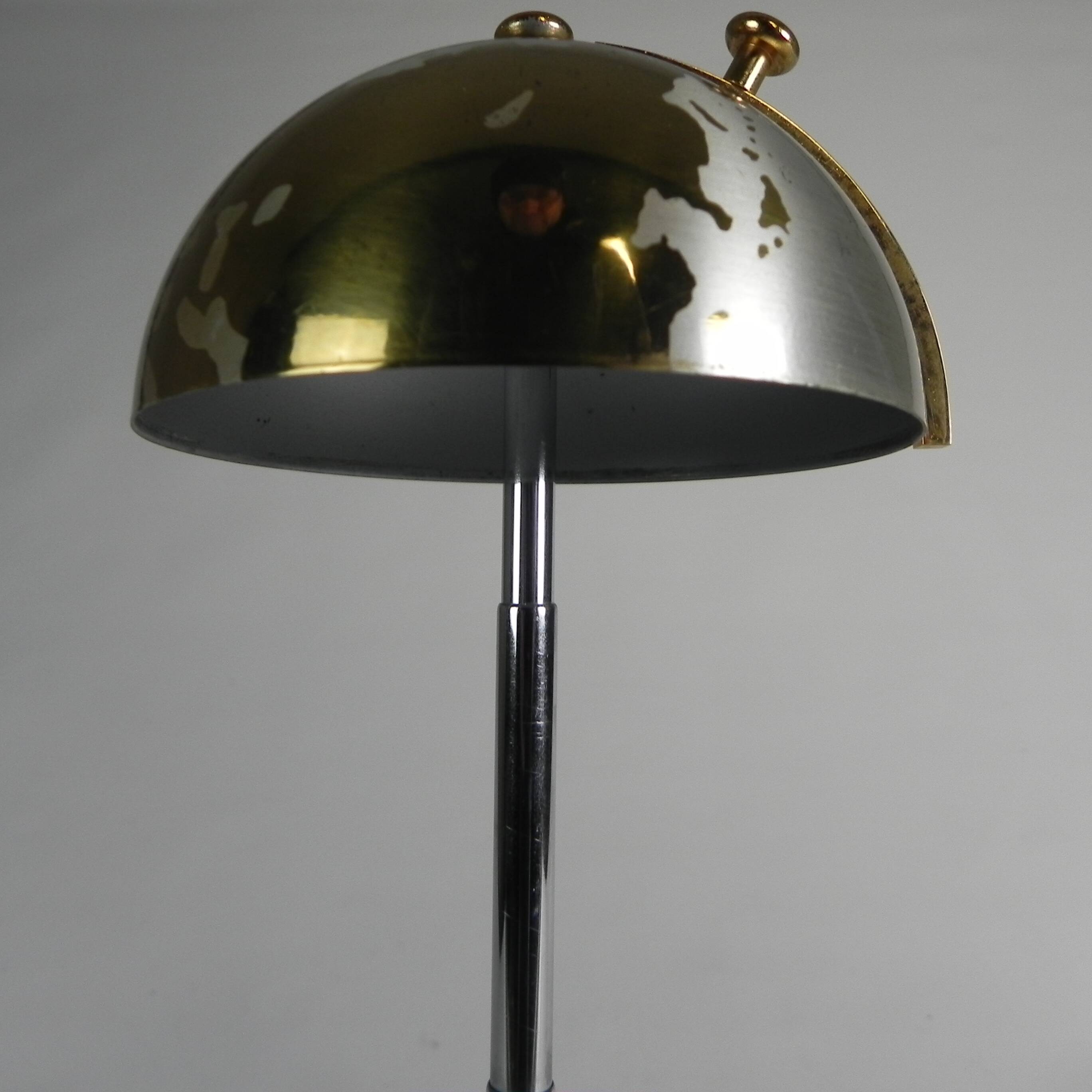 Vintage terrestrial globe cigarette holder with music box, windmill, 1960s