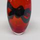 Glass vase by Livio Seguso. Murano, 70s.