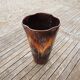 Old large brown ceramic vase from Vallauris