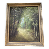 Ancient forest painting