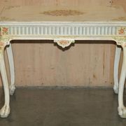 Bureau style géorgien victorien peint à la main circa 1860