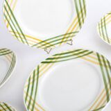 Lot of 6 plates Moulin des Loups