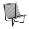 80s design metal armchair