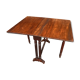 Table Gateleg en acajou massif