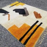 Handmade Beni Mrirt rug, size 100 x 200 cm