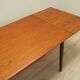 Teak table, Danish design, 1970s, production: Denmark