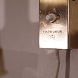 Scandinavian vintage brass wall light