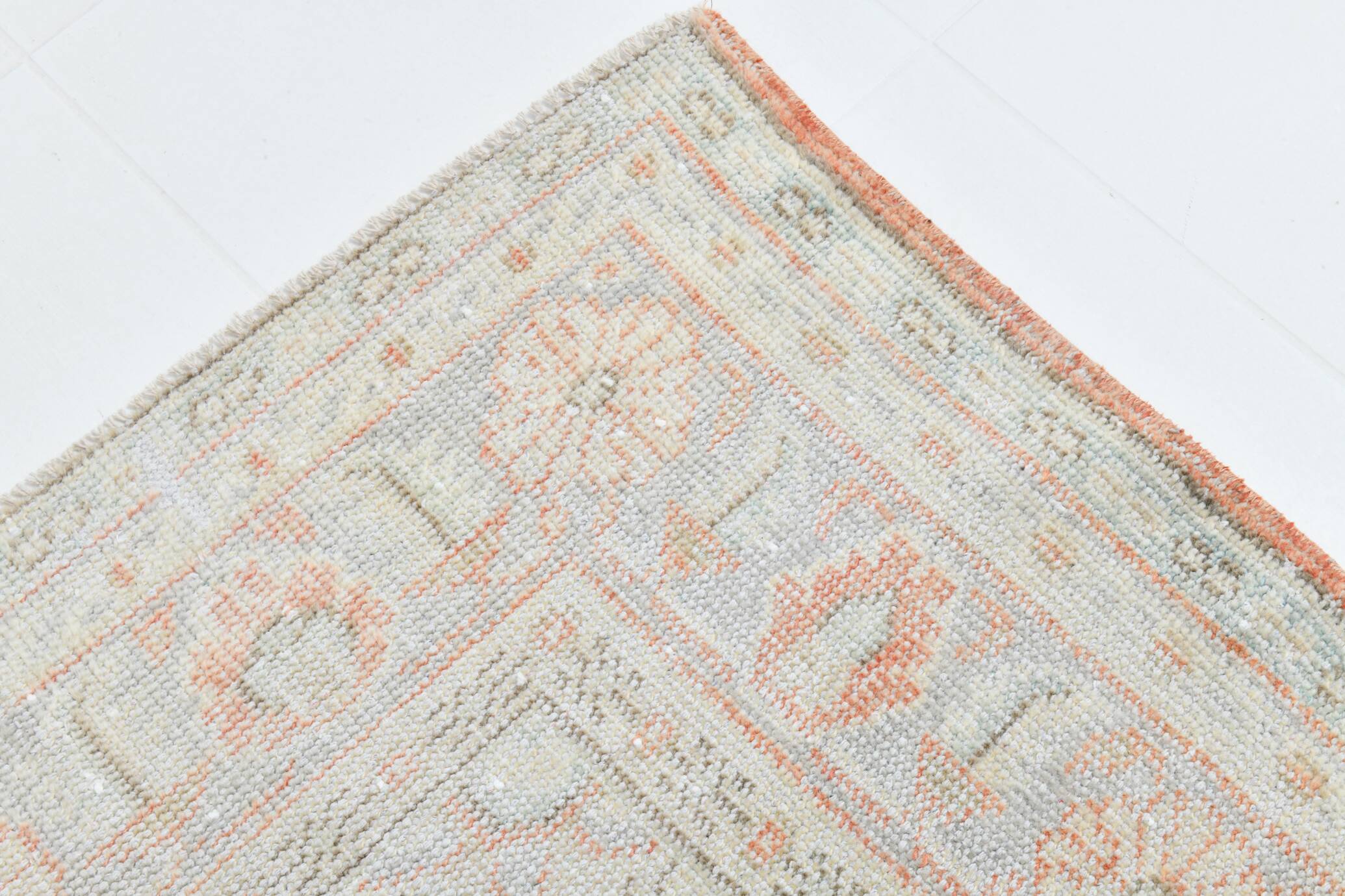 7x10 Rug For Living Room Pale Red Persian Rug, 229x326Cm