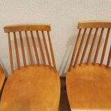 4 Scandinavian chairs like "Stockholm"