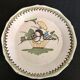 18th century plate in Nevers earthenware