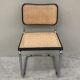 Ensemble de 4 chaises noires Cesca Breuer B32