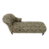 Chaise longue française Napoléon III du XIXe siècle