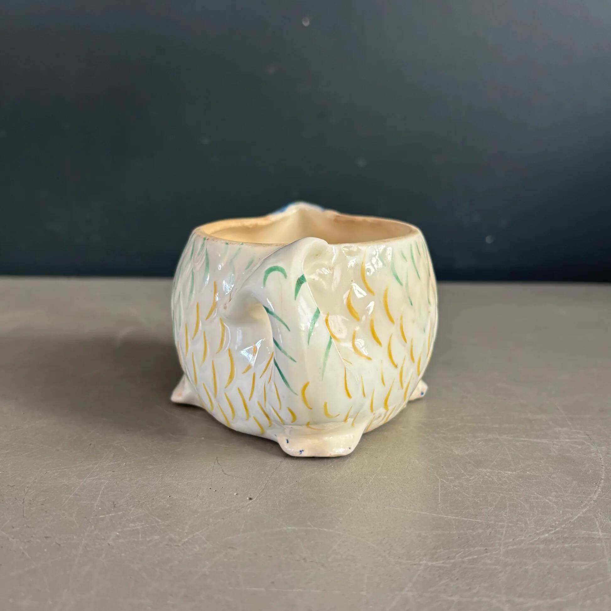 Fish milk jug - handmade ceramic