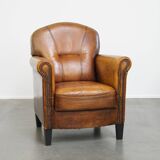 Fauteuil en cuir de mouton