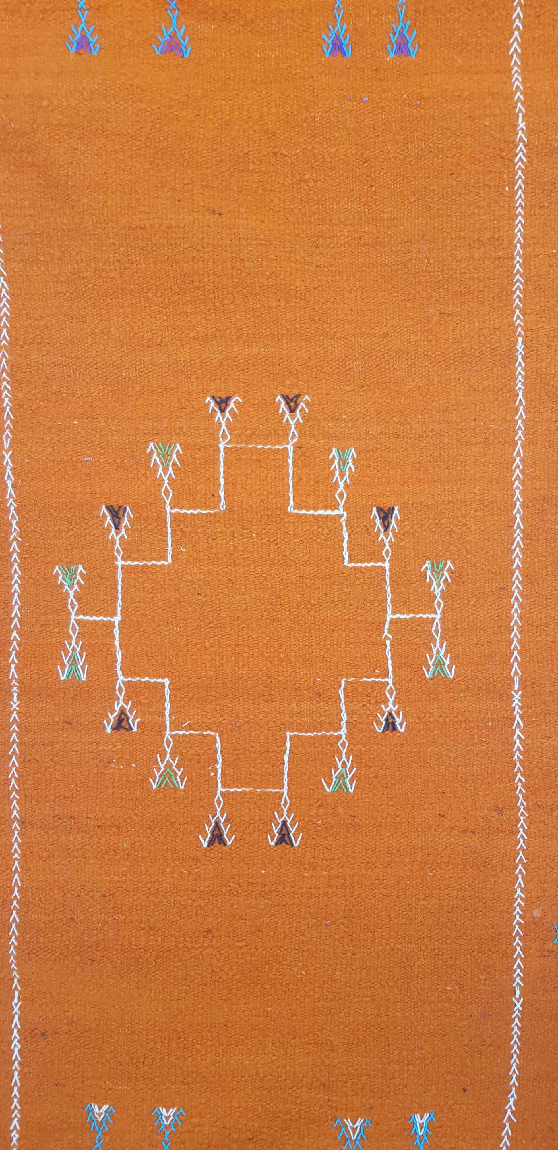 Handmade Berber rug 70x240cm