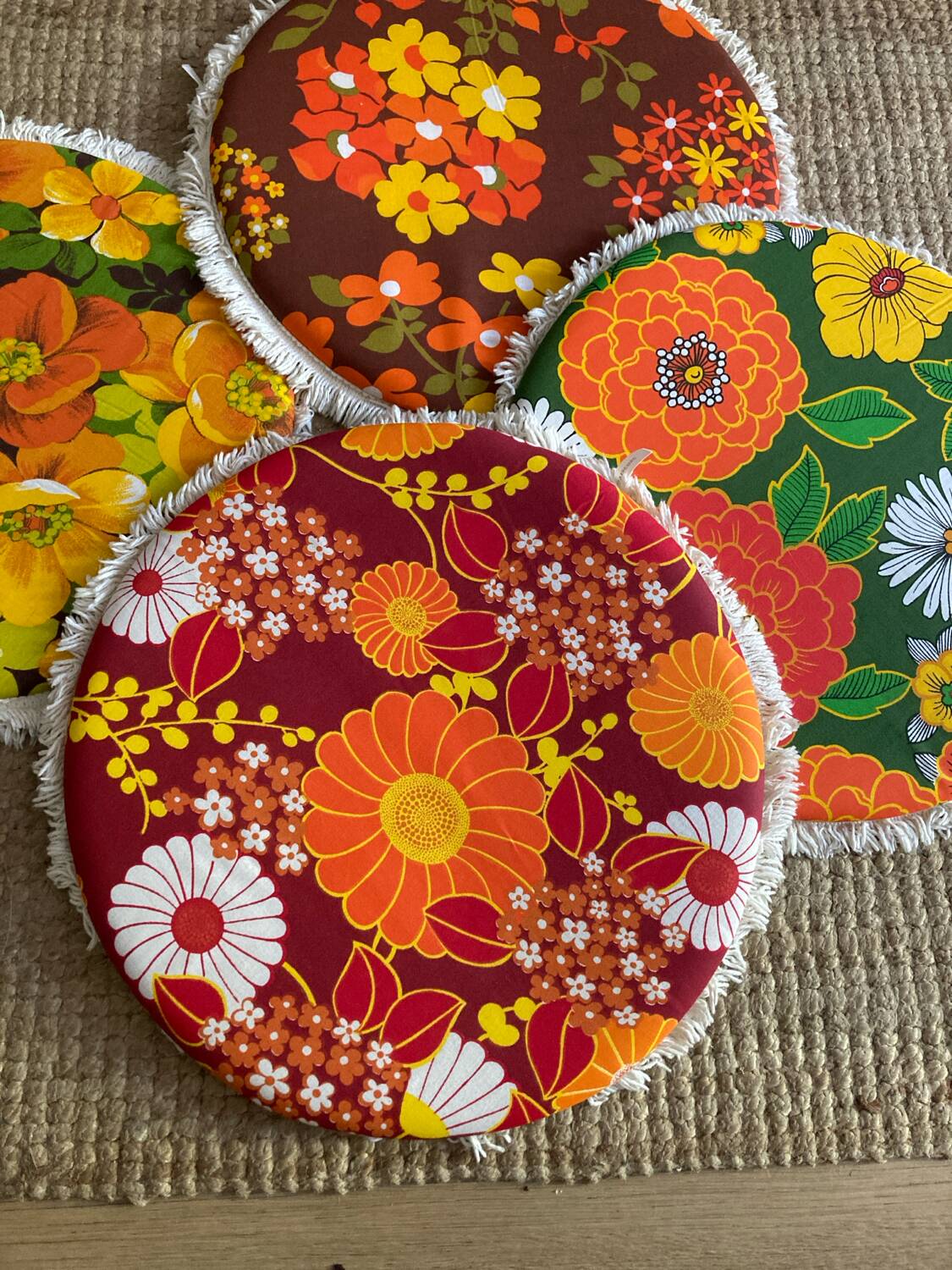 Vintage cushions from the 70s