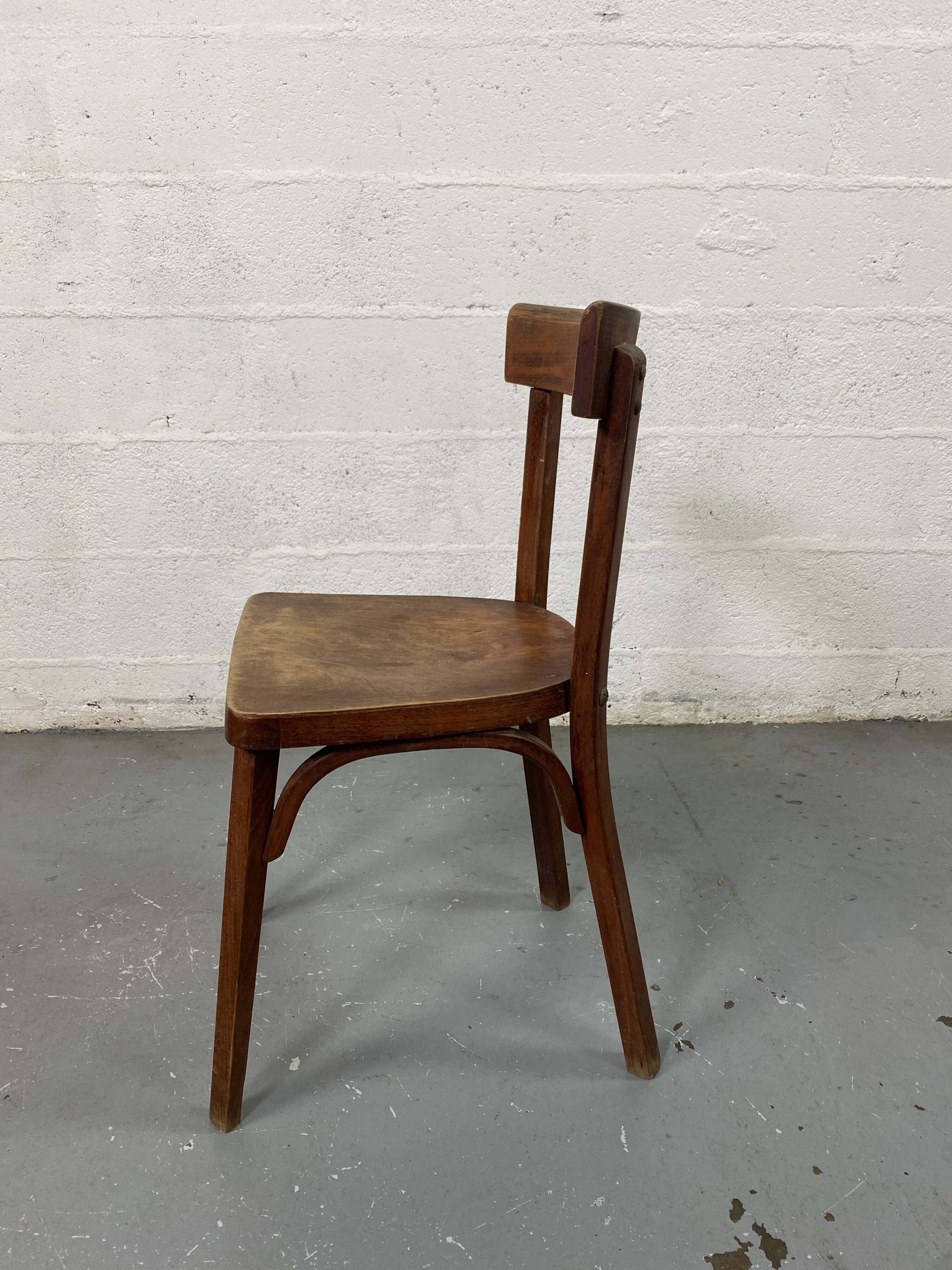Bistro wooden chair