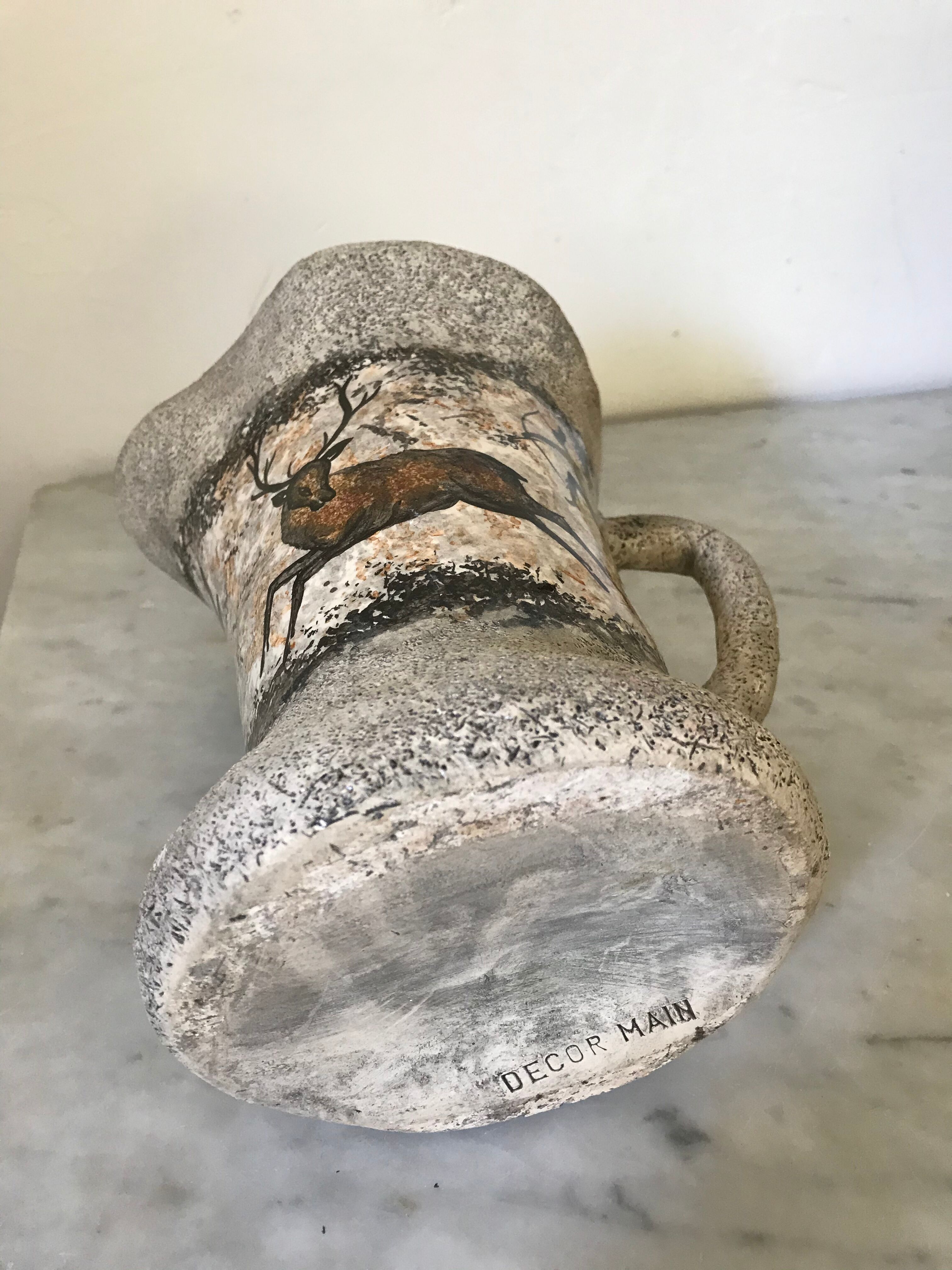 Pitcher Vallauris Rock Art