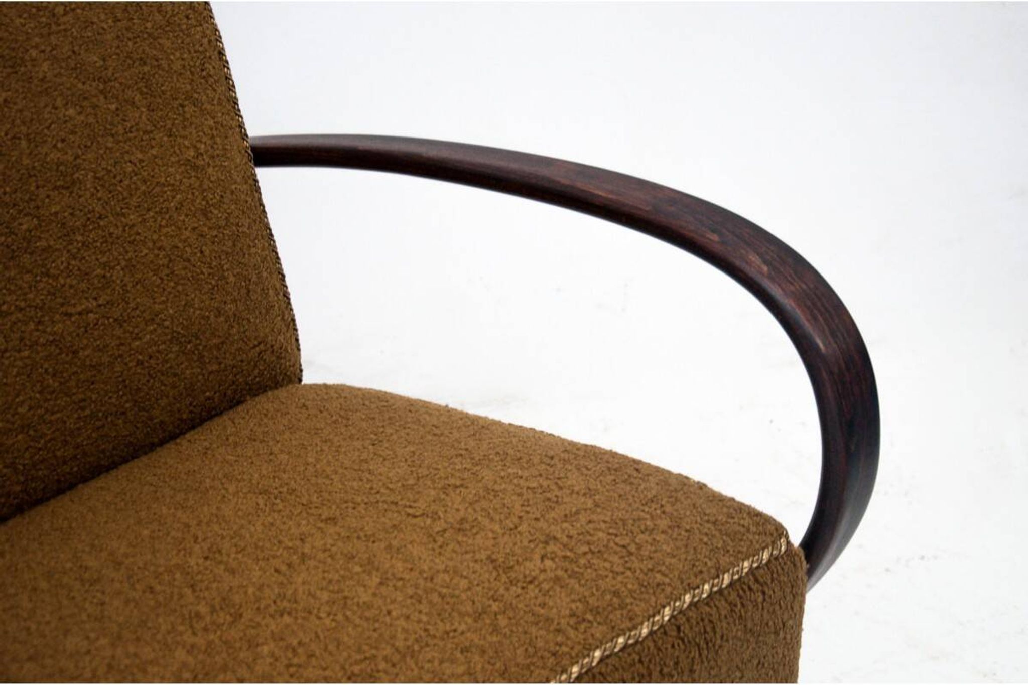 A pair of Art Deco armchairs by J. Halabala from the 1930s, Czech Republic.