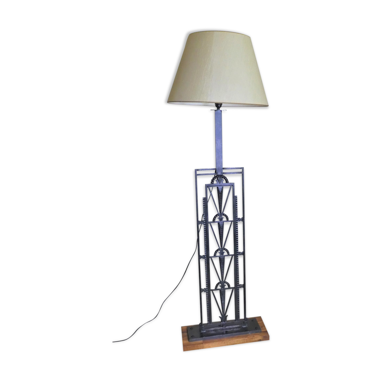 art deco floor lamp