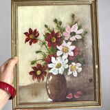 Flower bouquet painting