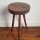 Tabouret tripode haut