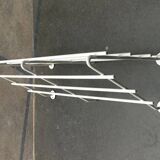 Mid-century modern minimalist metal coat rack from the 1960s.