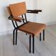 Paire de fauteuils métal tubulaire 1954