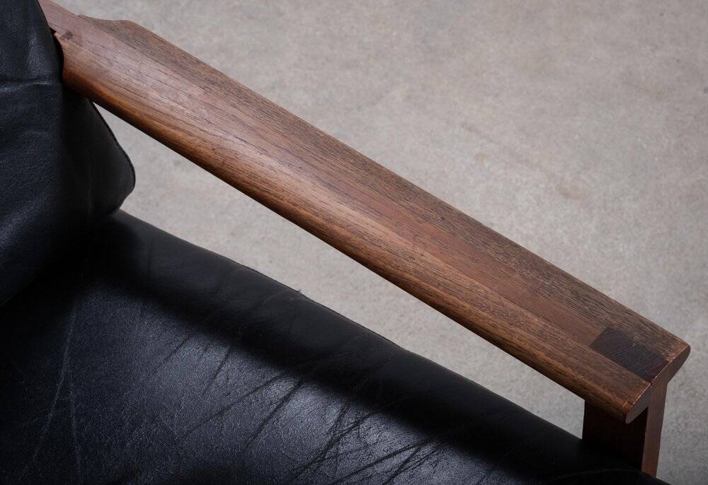 Vintage Danish Lounge Chairs in Teak by Illum Wikkelsø, 1950s, Set of 2
