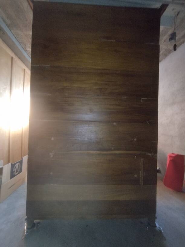 Indian teak wardrobe with 15 doors