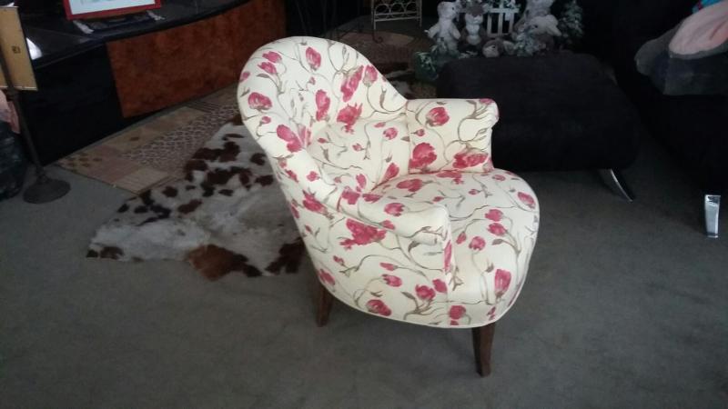 Toad armchair - renovation by master upholsterer